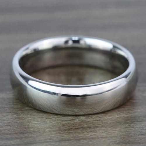 The Classic - Comfort Fit Tungsten Mens Band (6mm)