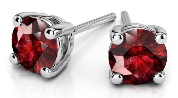 Ruby Earrings