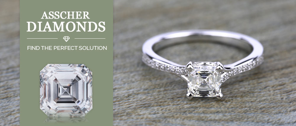 Asscher Cut: Loose Diamonds vs. Set Diamonds