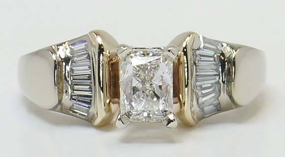 Radiant Cut Diamond Settings