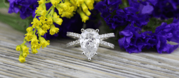 The Elements of the Perfect Pear Diamond Engagement Ring