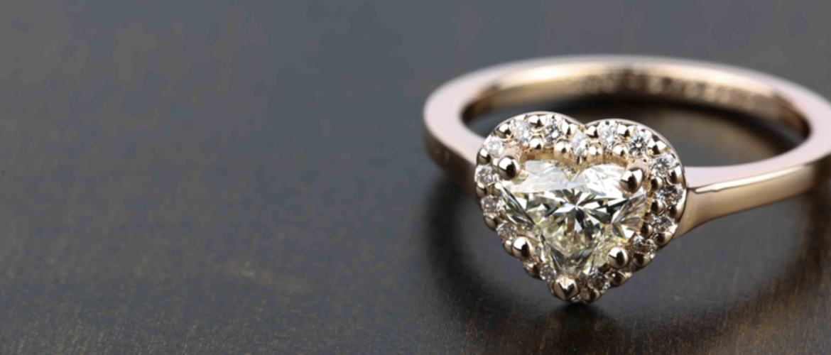 Buy Ilda Miracle Plate Heart Diamond Ring Online | CaratLane