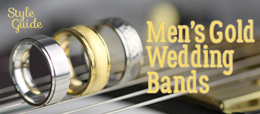 Style Guide for Men's Gold Wedding Bands