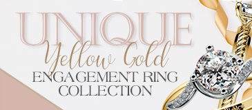 Unique Yellow Gold Engagement Ring Collection