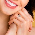 Blossom Diamond Engagement Ring in White Gold by Parade | Thumbnail 02