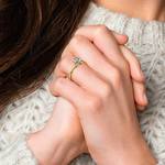 Blossom Diamond Engagement Ring in Yellow Gold by Parade | Thumbnail 02