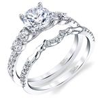 Classic Bridal Five Stone Diamond Ring in White Gold by Parade | Thumbnail 04