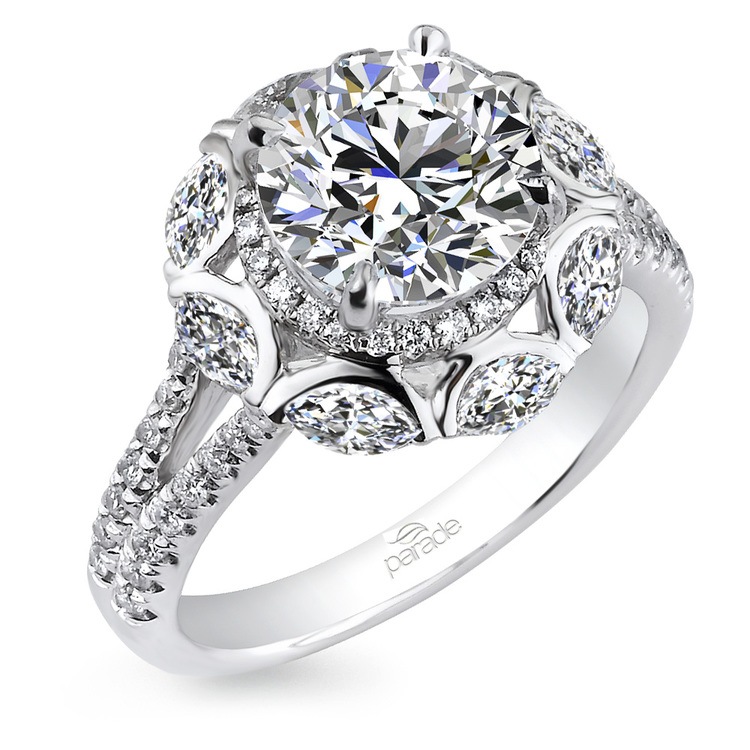 statement wedding rings