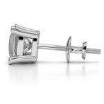 Princess Diamond Single Stud Earring In White Gold (1/2 Ctw) | Thumbnail 01