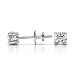Round Diamond Stud Earrings in Platinum (1/3 ctw) | Thumbnail 01