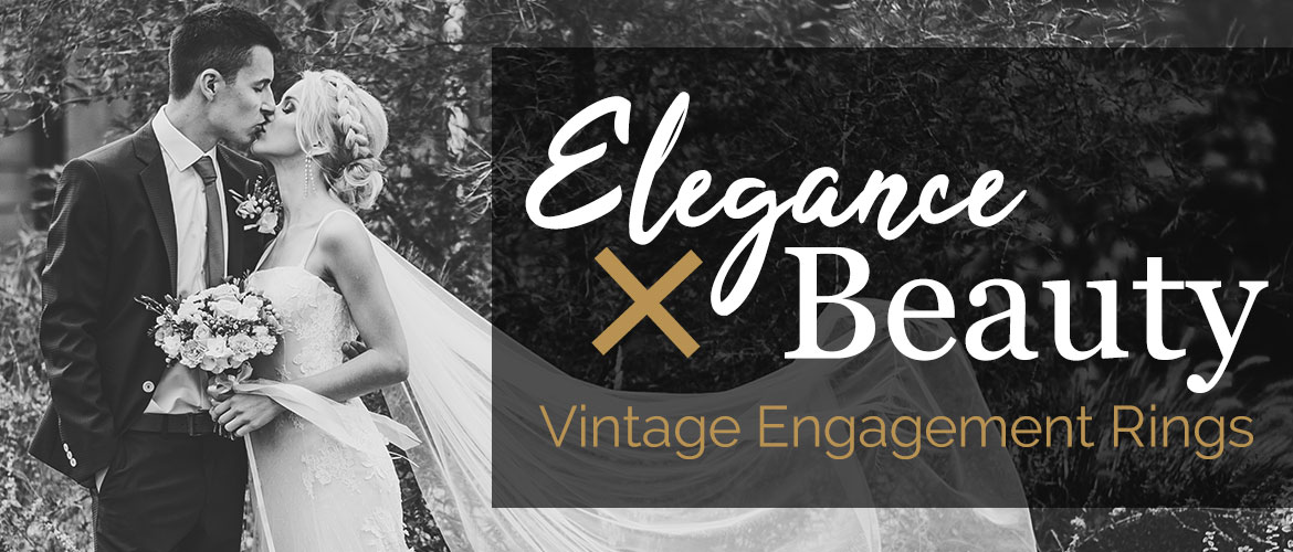 elegance and beauty with vintage engagement rings