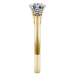 Princess Trellis Diamond Engagement Ring in Yellow Gold (1/4 ctw) | Thumbnail 03