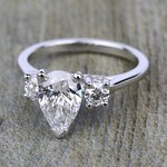 Round Diamond Engagement Ring in White Gold (1/4 ctw) | Thumbnail 05