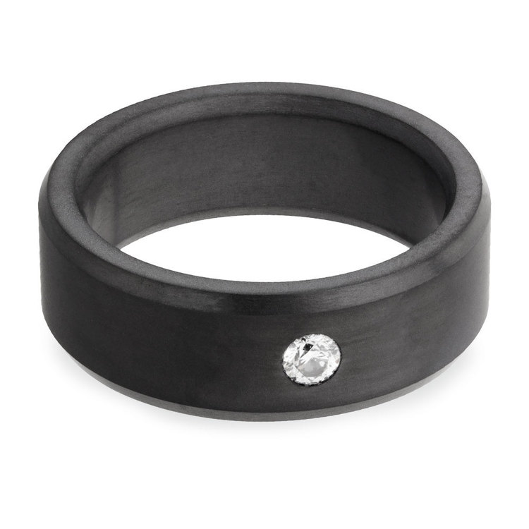 The Ares - Diamond Inset Elysium Mens Engagement Ring | 04