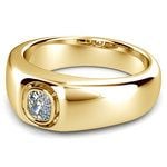 Atlas Cushion Solitaire Mangagement™ Ring in Yellow Gold (3/4 Ctw) | Thumbnail 01