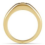 Atlas Cushion Solitaire Mangagement™ Ring in Yellow Gold (3/4 Ctw) | Thumbnail 03