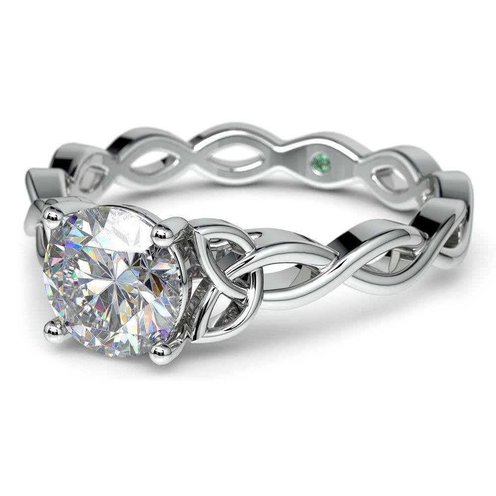 Celtic Knot Engagement Ring