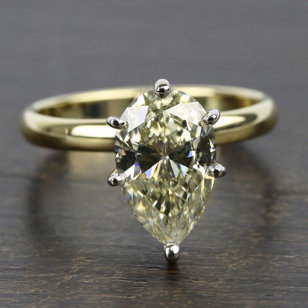 Classic Solitaire Engagement Ring in Yellow Gold | 05