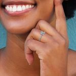 Cushion Cut Micro Pave Engagement Ring (0.50 carat) | Thumbnail 06