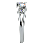 Diamond Accent Solitaire Engagement Ring in Platinum | Thumbnail 03
