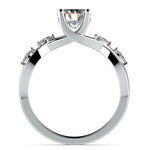 Florida Ivy Diamond Engagement Ring in Platinum | Thumbnail 02