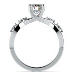 Florida Ivy Diamond Engagement Ring in White Gold | Thumbnail 02