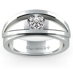 Hyperion Unique Mens Diamond Engagement Ring (3/4 ctw) | Thumbnail 02