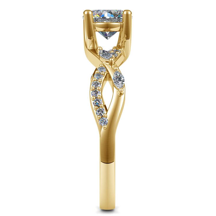 Ivy Diamond Engagement Ring in Yellow Gold | 03