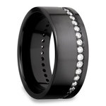 The Oracle - Zirconium Diamond Men's Engagement Ring | Thumbnail 02