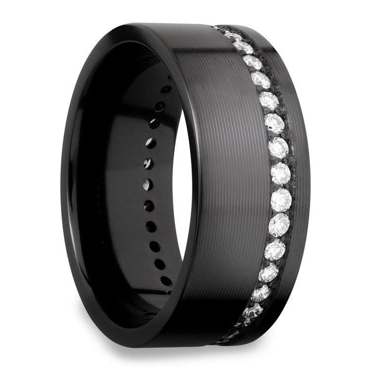 The Oracle - Zirconium Diamond Men's Engagement Ring | 02