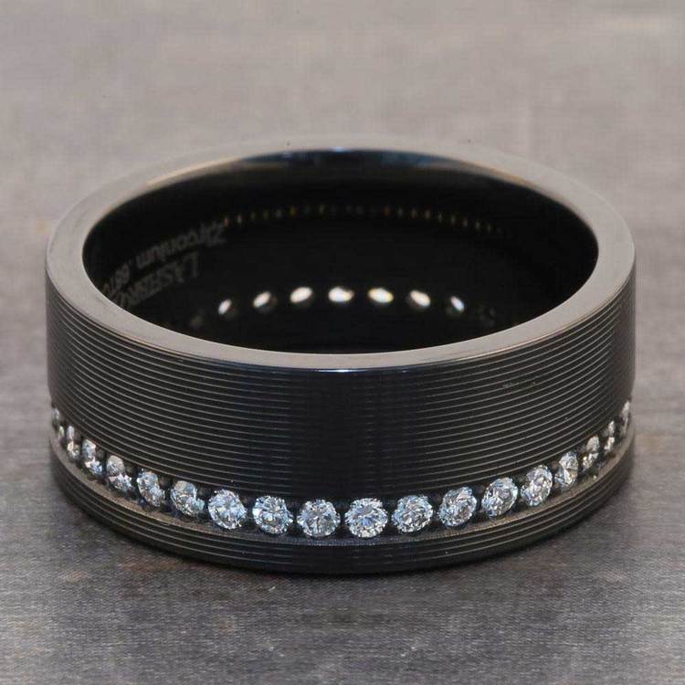 The Oracle - Zirconium Diamond Men's Engagement Ring | 05