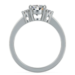 Oval Diamond Engagement Ring in White Gold (1/3 ctw) | Thumbnail 02