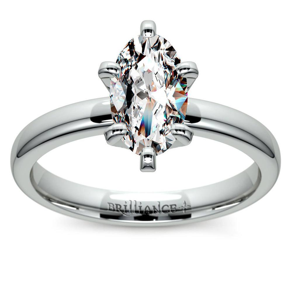 Oval Solitaire Engagement Ring (0.50 Carat Diamond) | 02