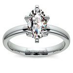 Oval Solitaire Engagement Ring (0.50 Carat Diamond) | Thumbnail 02