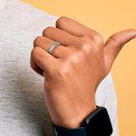 Pave Platinum Diamond Eternity Mens Engagement Ring | Thumbnail 07