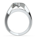 Princess Cut Bezel Set Engagement Ring (1.25 carat) | Thumbnail 04