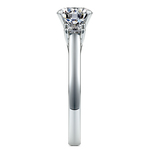 Princess Trellis Diamond Engagement Ring in White Gold (1/3 ctw) | Thumbnail 03