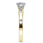 Round Diamond Engagement Ring in Yellow Gold (1/3 ctw) | Thumbnail 03