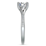 Split Shank Pave Diamond Engagement Ring (0.50 carat) | Thumbnail 03