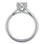 Split Shank Pave Diamond Engagement Ring (0.50 carat) | Thumbnail 04