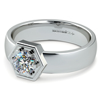 Hexagon Talos Mens Diamond Engagement Ring (3/4 ctw) | Thumbnail 01