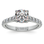 Trellis Diamond Engagement Ring in Platinum | Thumbnail 01