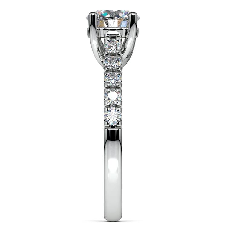 Trellis Diamond Engagement Ring in Platinum | 03