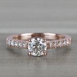 Trellis Diamond Engagement Ring in Rose Gold | Thumbnail 05