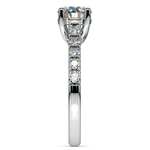 Trellis Diamond Engagement Ring in White Gold | Thumbnail 03
