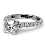 Trellis Diamond Engagement Ring in White Gold | Thumbnail 04