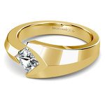 Trident Solitaire Mangagement™ Ring in Yellow Gold (1 ctw) | Thumbnail 01