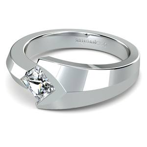 Trident Solitaire Mangagement™ Ring (1 ctw)