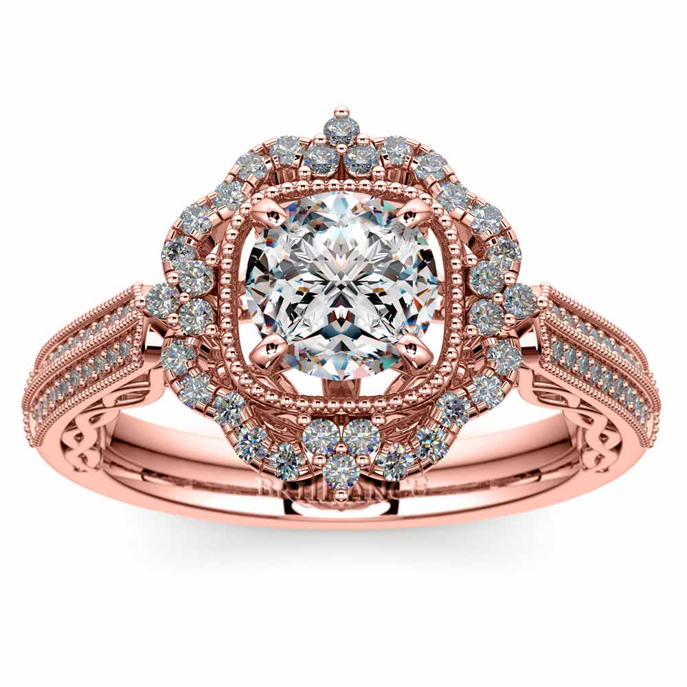 Women's Princess Cut Classic Halo Engagement Ring - Vivian | Mark Allen  Jewelers | Santa Rosa, CA