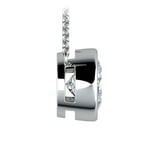 Diamond Bezel Necklace In Platinum (3 Ctw) | Thumbnail 02